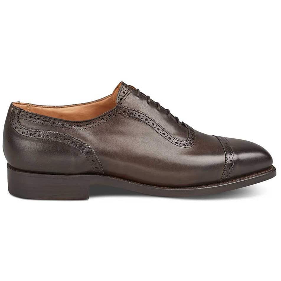 Tricker's Belgrave in espresso burnished calf - Bradshaw & Lloyd
